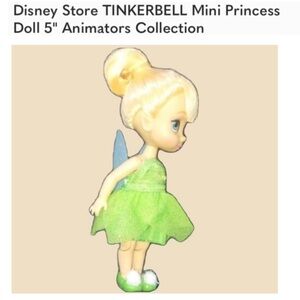 Disney Tinker Bell Mini Princess 5” Animators Collection -